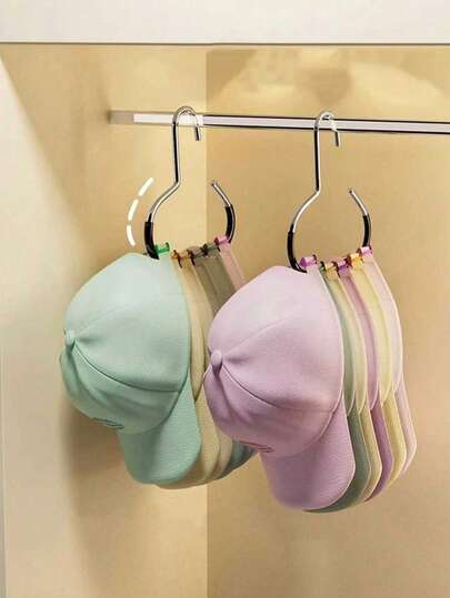 20 piezas/10 piezas/6 piezas/3 piezas/1 pieza Ganchos organizadores de sombreros, perchas de almacenamiento de armario, adecuados para guardar sombreros, corbatas, bufandas, cinturones, ganchos multifuncionales para el hogar, dormitorio, hotel, perfectos para armarios de primavera y verano. Este versátil conjunto organizador maximiza el espacio, muestra ordenadamente sombreros, gorras, gorros, bufandas y cinturones, mantiene los artículos de vestir al alcance de la mano en el dormitorio, la entrada, el armario, la habitación del dormitorio y la suite del hotel. Diseño ligero pero resistente para un almacenamiento ordenado, estética minimalista elegante que complementa los interiores modernos