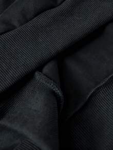 Áo nỉ cotton nam, áo nỉ trễ vai nam, áo nỉ cổ tròn cỡ lớn dày và ấm cho mùa thu đông, thích hợp cho thời tiết lạnh. - Sương mù xám - Xem 6