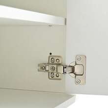 Black And White TV Unit Measuring 190 Cm (W) X 38 Cm (D) X 48 Cm (H) With Gold Table Legs. - White - View 9