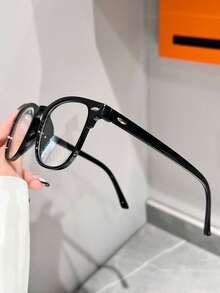 1 Pair Fashion Casual Versatile Full-Frame Square Clear Lens Glasses - Multicolor - View 4