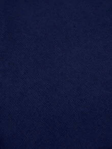 Áo sơ mi nam tay dài cổ polo màu trơn, kiểu dáng cổ điển retro, phù hợp cho mọi mùa, mùa thu. - Xanh đậm - Xem 6