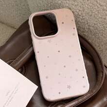 KAIWD 1 chiếc ốp lưng màu hồng ổi và tím nâu hình ngôi sao tương thích với iPhone 17 Pro Max, Apple 15 màu hồng hình ngôi sao graffiti tương thích với Apple 16 Pro Max, kiểu dáng tối giản Hàn Quốc cho iPhone 17, 13 inch, 15 inch, vỏ mềm, ngọt ngào, nữ tính, hình học, tối giản, tươi mới, mềm mại, phong cách . - Màu Hồng baby - Xem 9