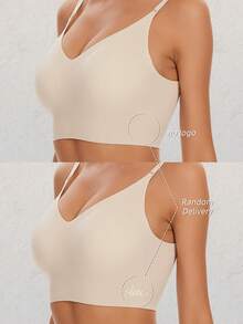 2pcs Women's Seamless Backless Strapless Bra - Lightweight & Breathable Thin Bridallingerie, Adjustable & Convertible Shoulder Straps, Light Support (Ideal For A/B Cup) - Wedding, Formal Dress, Camisole Underwear,Fall & Winter Wear - Multicolor - View 9