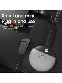 PHILIPS HP Wireless Screen Mirroring Device - 4K HD, Compatible With Mobile Phones, Laptops, Desktops, For Office And Home Use, WiFi