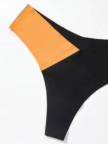 5条装 女士低腰性感V型拼色丁字裤 - 彩色 - 查看 10