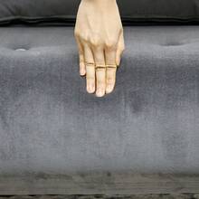 HOMCOM Folding Sleeping Chair With Bed And Pillow Function, Guest Bed With Adjustable Backrest, Velvet Look, Up To 125 Kg, Grey - 1 - View 8