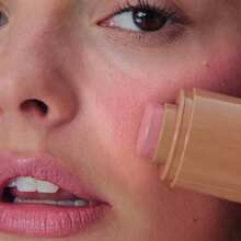 Barra de rubor en polvo Haileyskin, rubor en polvo de uso dual para labios y mejillas (entrega aleatoria, con o sin texto) - Multicolor - Ver 4
