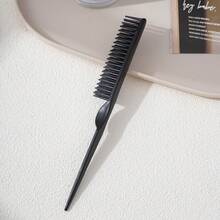 1pc Slouchy Hair Styling Tool, Pointed Tail Teasing Comb - Minimalist Curling Comb, Convenient For Daily Use, Hair Accessories - Multicolor - View 8