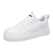 Chunky Shoes Womens Shoes Color Block Casual Sports Lightweight And Breathable For Everyday Comfort Spring Fall Tennis White Shoes Sneakers Outdoor Office Work Walking Travel Sport - 白色 - 查看 4
