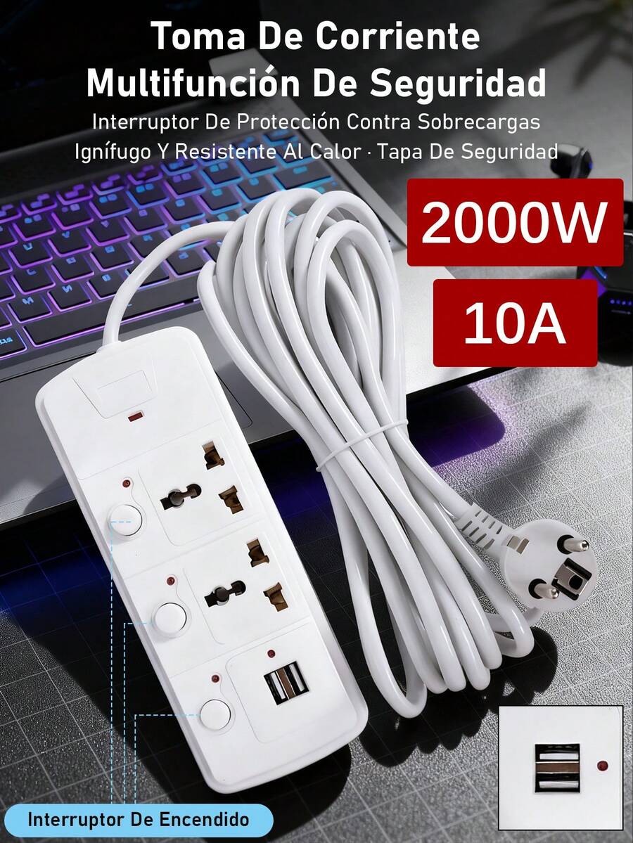 Electrical Sockets - White - View 1