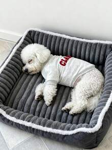 1pc HUITAIYANG Pet Sweatshirt, Dog Sweatshirt Dog Clothes, Pet Autumn/Winter Clothes, Cat Sweatshirt Cat Anti-Shedding Sweatshirt, Comfortable Soft Pet Winter Clothes, Christmas Pet Gift, Suitable For Medium And Small Dogs And Cats - Multicolor - View 8