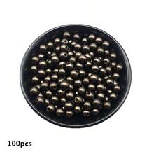 4/6/8/10mm Coffee Acrylic Round Beads For Jewelry Making Mobile Phone Chain DIY Fashion Bracelet Necklace Decoration Accessories - Coffee Brown - View 11