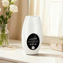 1pc IPL Laser Epilator 600,000 Flashes Pulses Light 8 Levels Laser Hair Removal Big Wavelength Scope Professional Epilator For Women Body Bikinis Pubic Shavers Depilator Home Use Devices Remover - EU C Type Plug(220-240V) - View 1