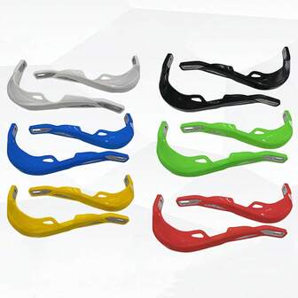 Universal Motorcycles Handguards Handlebar Hand Brush Guards Handle Protector Windshield Crash Protector Replacement For Motocross Dual Sport Dirt Bike ATV MX