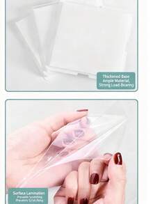 1 Stück Geschenkverpackungsbox für Party/Feiertage, 1-lagige, 2-lagige, 3-lagige Geschenkaufbewahrungsbox - Weiss - Übersicht 6