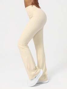 Sodalemon 女士运动紧身喇叭瑜伽舞蹈裤