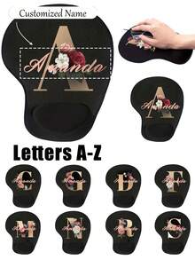 Customizable EVA Wrist Rest Mouse Pad, Ergonomic Computer Mouse Pad With Smooth Wrist Support Surface And Non-Slip PU Base, Relieves Pain, Suitable For PC, Laptop, Office And Home, Great Gift For Elders, Lovers, Friends, Girlfriends, Clients And Colleagues During Holidays - Multicolor - View 14