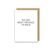 "To My Best Friend" ON HER Wedding Day Card | Wedding Day Card | To My Best Friend | Wedding Card - Multicolor - View 10