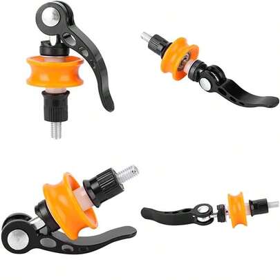 Tensor Limpieza De Cadena,Soporte De Cadena Para Bicicleta, Limpiador De Cadena De Nylon Para Limpieza De Accesorios De Bicicleta De Mantenimiento(default)