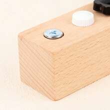 1 Set Of Children's Screw And Nut Matching Tool With 8 Shapes For Hand-Eye Coordination Training Toy, Birthday GiftChristmas Stocking Stuffers,Christmas Rotate The Handle Screw Plate To Promote Hand Skill Development, Fine Motor Training To Enhance Children's Patience And Concentrationstocking Stuffers Play As A Small Repairman, Desktop Parent-Child Interactive Game, Educational Toy, - Multicolor - View 9