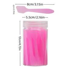 10 Stücke/20 Stücke Kosmetikspachtel - Für Kosmetika, Gesichtscreme, kleine Löffel - Kosmetikspachtel - Multifunktionaler Mini-Applikator zum Mischen von Gesichtscreme, Hautpflegeprodukten oder Gua Sha Schalen, Maskenspachtel - Pink - Übersicht 2