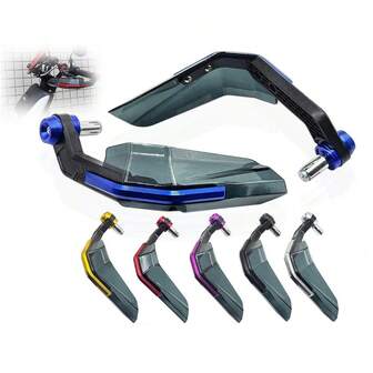 Aluminum Alloy Motorcycle Handguards, Motorcycle Handlebar Protectors Windproof, Anti-Fall Shock Absorber, Durable Material, Fit KTM/ Dirt Bikes, Impact Protection, Motocycle Accessories