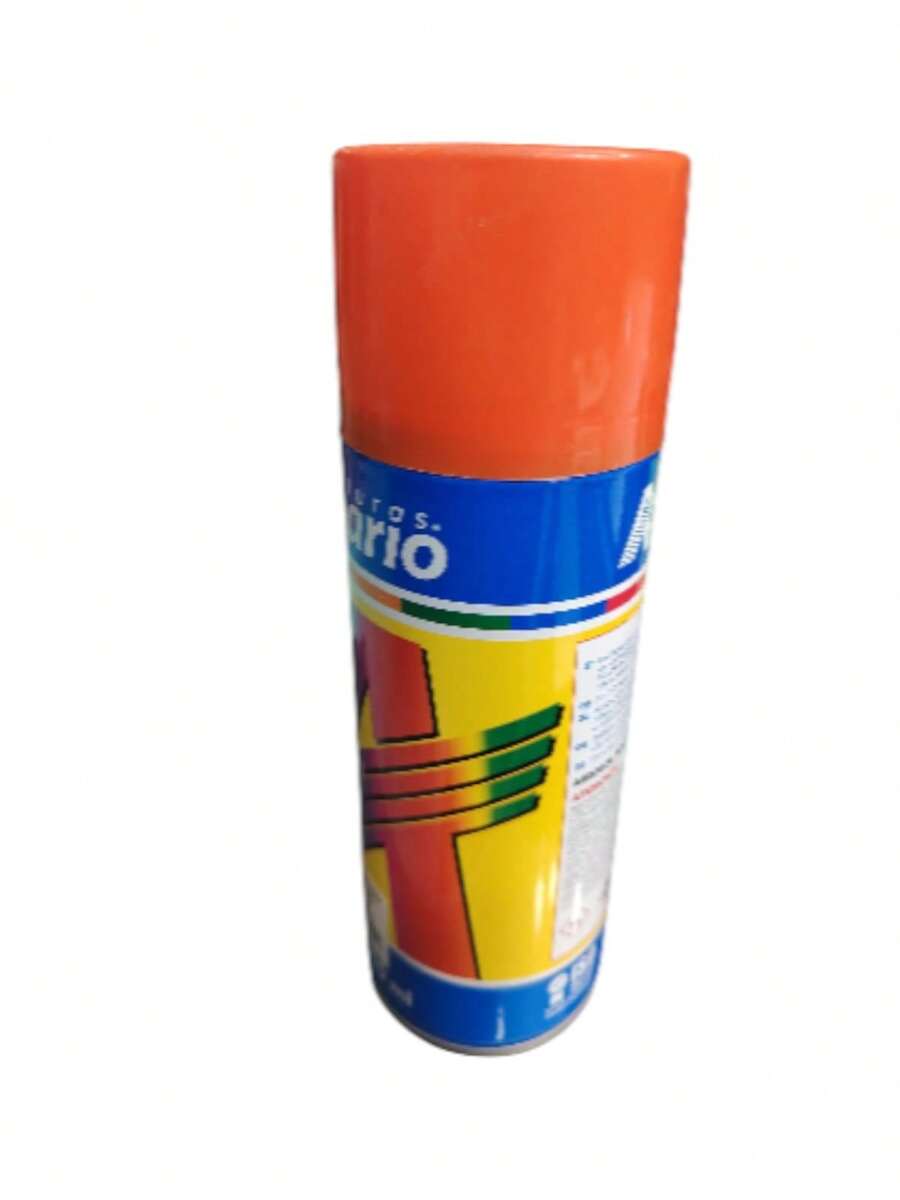 Pintura en aerosol. Esmalte acrílico. Secado rápido alto poder cubriente. Spray. Lata pintura 400 ml - Rojo - Ver 1
