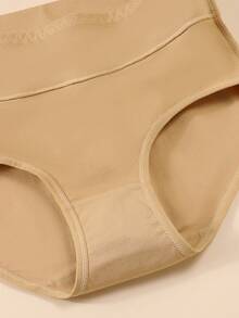 5件/套 女士中腰纯棉透气舒适比基尼内裤