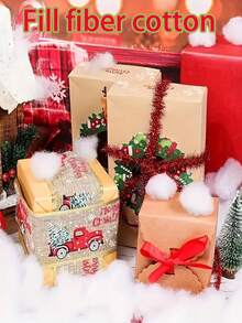 1pc 100g/500g/1000g High Quality Polyester Fiber Filling, Soft & Fluffy With High Elasticity. Premium PP Cotton, Silk-Like Fiber, DIY Filling Material, White Polyester Fiber Filling, Large Capacity, Soft & Fluffy, Highly Elastic Pillow Material, Premium Polyester Fiber Filling, Suitable For Pillows - Multicolor - View 4