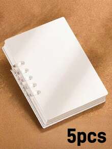 1-20pcs Customized Loose-Leaf Macaron Notebook, Office & Study Supplies, 80 Pages. Compact & Portable, Suitable For Classroom Notes, Recording Client Needs, Schedule Planning And Life Organization.