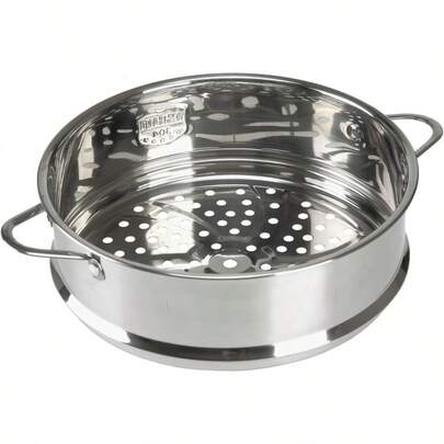 Stainless Steel Dumpling Steamer Basket For Pot20cm Steamer Insert For Food Veggie Rice Noodle Roll 7.87INCH