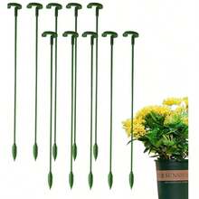 1 pièce - Supports de plantes, supports de pot de fleurs en forme de tiges de soutien pour plantes, tuteur en mousse pliable pour plantes grimpantes d'intérieur - Piquets pour grimpeurs en pot - Grands bâtons de treillis d'intérieur pour plantes d'intérieur - Accessoires - Multicolore - Voir 4