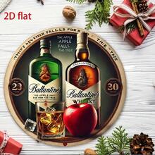 Flat Vintage Ballantine's Scotch Whisky Aluminum Tin Metal Signs Home Décor 8x8 - 1TYA20837 - 查看 7