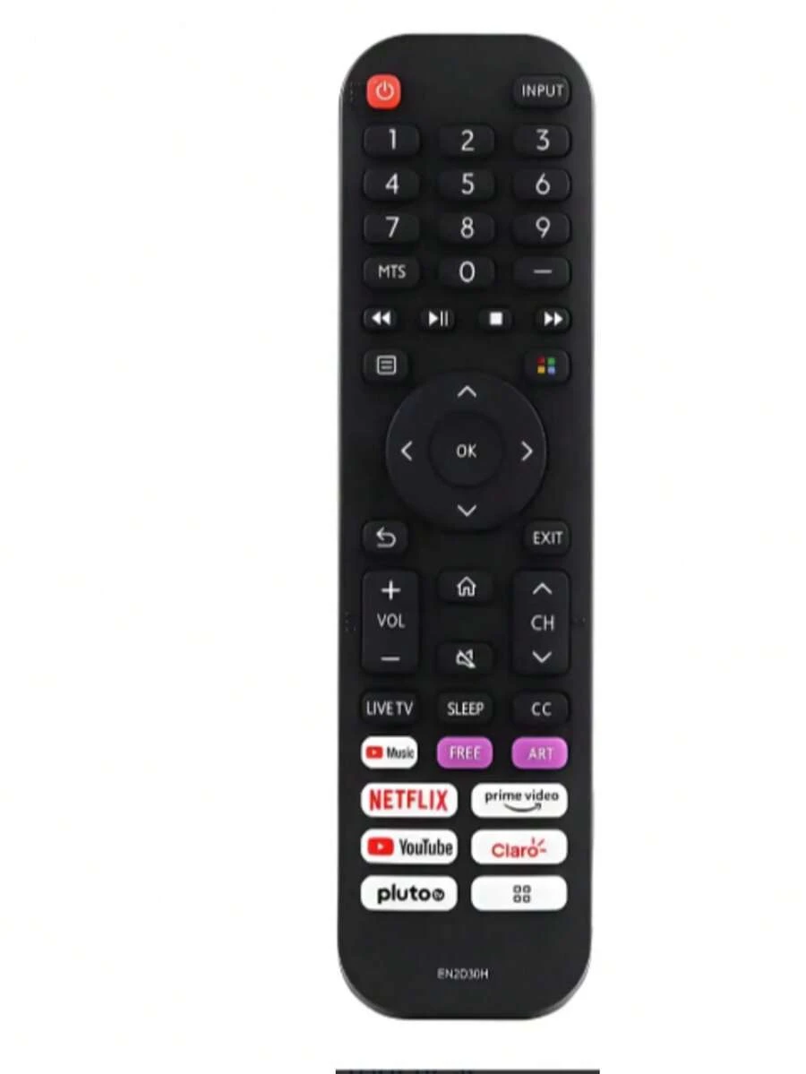 Control remoto universal para televisión compatible con múltiples marcas 7045 - Negro - Ver 1