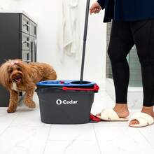 -RinseClean Spin Mop Head Replacements, 2-Pack, Machine Washable| Absorbent| Reusable Refill| Floor Cleaning - 1 - 查看 6