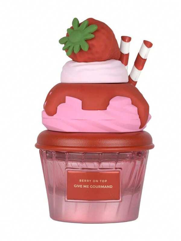 3pocL Attafa Berry On Top Eau De Toilette, Give Me Gourmand Series, Fruity Berry And Vanilla Cream Fragrance, Spray Form, 75ml