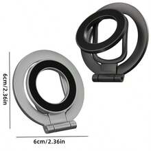 双面手机支架，兼容 14/15/16 - 强磁可折叠指环支架和手指握持支架，通用型 - 雙面磁吸支架 - 查看 3