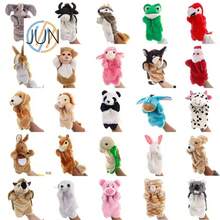 3 pcs Muñecas de mano de animales de dibujos animados (envío aleatorio de estilos) - Multicolor - Ver 3