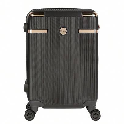 Maletín De Viaje De Negocios Ligero De 20» Y Gran Capacidad Maleta 10 Kg Cabina Candado Doble Llanta 360°