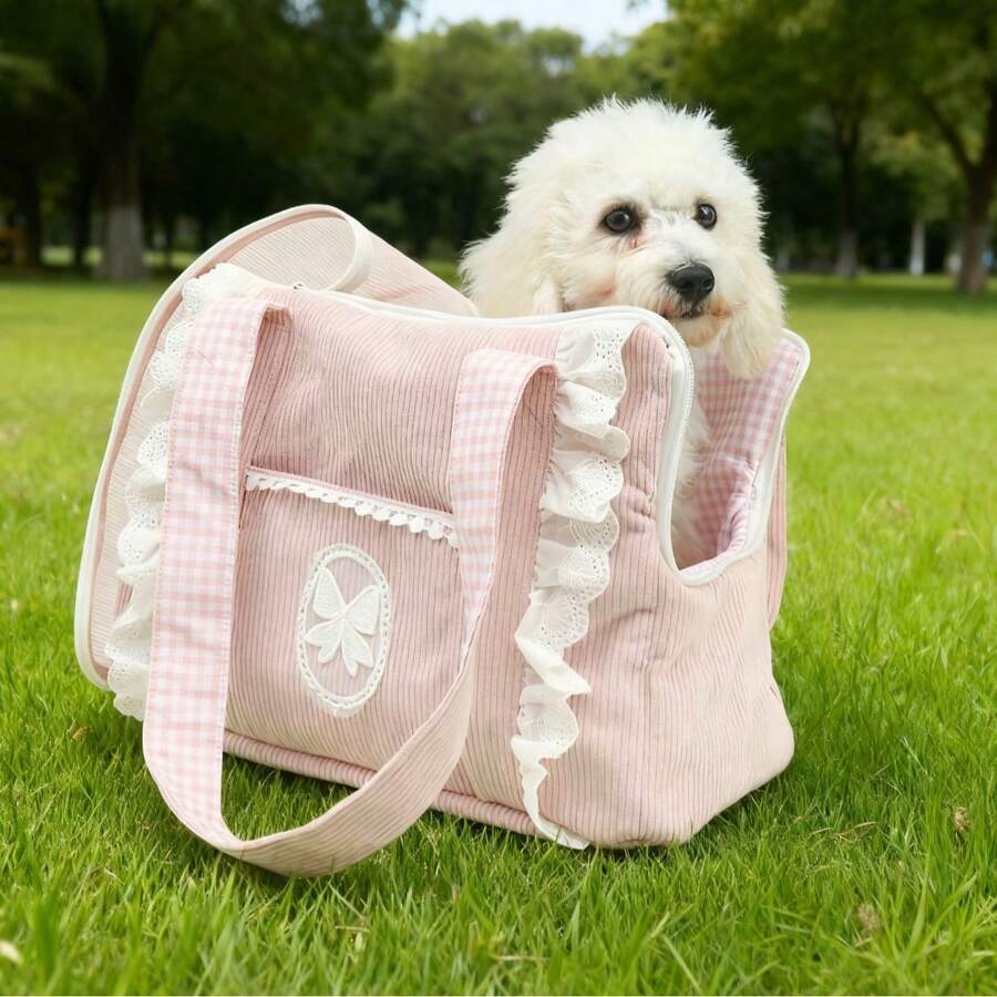 宠物背带包，适合旅行和外出时携带小型犬猫