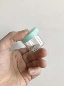 4 piezas de tarros de plástico de 20g para cremas de viaje, envases de tamaño de viaje para artículos de tocador, tarros de crema rellenables a prueba de fugas, accesorios de viaje con tapa para lociones, cosméticos, crema corporal - artículos esenciales de viaje vacíos, organizador de viaje para la playa, vacaciones de verano, regreso a la escuela, color aleatorio, accesorios portátiles de almacenamiento - Multicolor - Ver 3