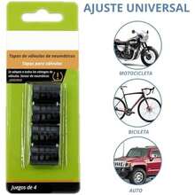 Timotech Tapones para Llantas, Tapas de Válvula de Neumático de Aluminio Anodizado, Resistente a la Corrosión, Universales para Coches, Camiones, Motocicletas, SUV y Bicicletas. - / - Ver 5