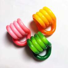 无限旋转坐立不安玩具，变色减压焦虑疗法玩具，无限旋转行星设计，畅销产品 - 彩色 - 查看 5