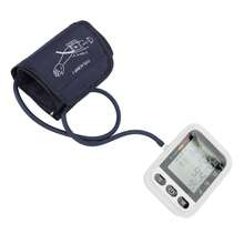 Monitores portátiles para el brazo con voz para uso doméstico, monitor digital LCD doméstico. Medidor preciso para el brazo. Para mujeres y hombres: se adapta al diseño ergonómico, de alta gama y elegante. - Blanco - Ver 7