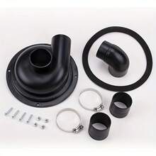 1pc Vacuum Dust Separator Cyclone Separator Lid With Elbow, Woodworking DIY Easy To Install Cyclone Cover Dust Collector, Reusable Cyclone Separator Cover For Replacement Spare Part For Dust Collection Systems