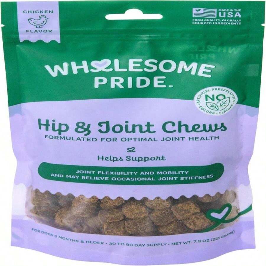Wholesome Pride Calming Supplement For Dogs - 90 Soft Chews - Natural Anxiety Relief, Separation &Amp; Noise Stress Support With Herbal Ingredients, No Melatonin, Non-Drowsy - ColorC - 查看 1