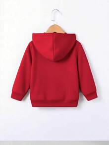 Ms. KATSEYE's Branded Hooded Sweatshirt – Warm And Comfortable Winter Sweater, Casual And Playwear, Machine-Washable Knitwear Suitable For Both Women And Men (Standard Fit) – Soft Cotton Hooded Top, Christmas-Themed Hooded Sweatshirt, Sporty Casual Hooded Sweatshirt – Oversized Casual Hooded Top For Daily Wear - 紅色 - 查看 2