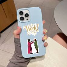 Conjunto de 55 adesivos de grafite do musical Hamilton, ideais para garrafas de água, laptops, celulares, skates, guitarras, malas, álbuns de recortes, capacetes e decoração de festas. - Damasco - Ver 7