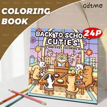 GDTME Un libro para colorear sobre el poder de las niñas: adecuado como regalo de Acción de Gracias, cumpleaños o graduación, se puede regalar a novias, familiares o amigos, la portada usa papel perlado, páginas interiores de 120g, 7.9x7.9 pulgadas - El poder de las chicas - Ver 15