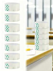 10/5/1 Rolls Of Super Strong Transparent Tape - 0.8cm Wide (0.32 Inches), Suitable For Gift Wrapping, Office, Crafts, Home, Warehouse, Mailing, Neatly Stacked Rolls, OfficeCrafting.Christmas Gifts - Multicolor - View 8